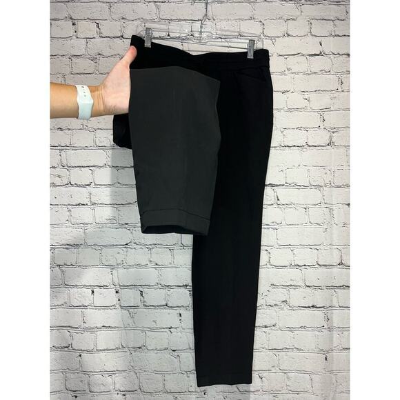 Jones New York Women's Black Stretch Comfort/Palazzo Pant - Picture 2 of 7